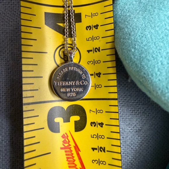 Tiffany & Co. Return to Tiffany Silver Necklace - Picture 6 of 7